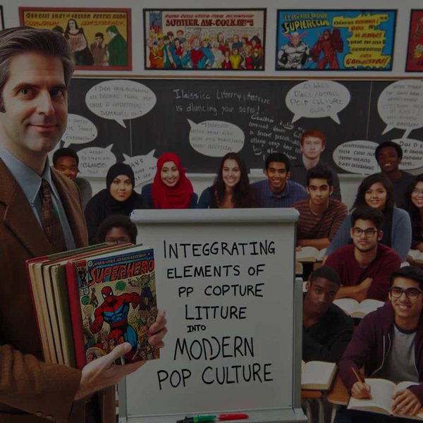 Comment intégrer des éléments de culture pop dans un cours de littérature moderne ?